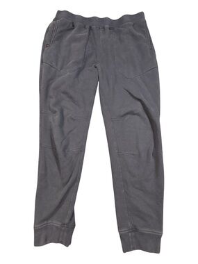 Relwen Super Fleece Track Pants Men's 2X Fleece Lined Navy Blue Joggers